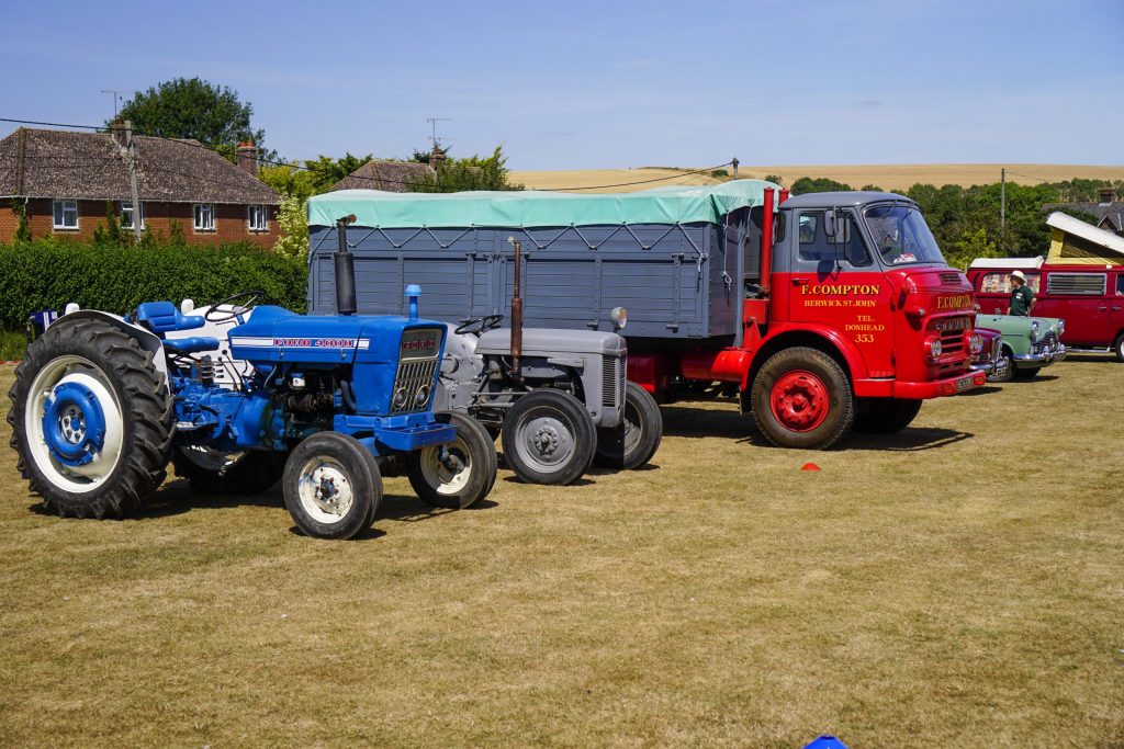 classic tractors and working vehicles