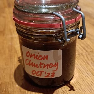 Section E: DOMESTIC CLASSES -E3 A Jar of chutney or pickle