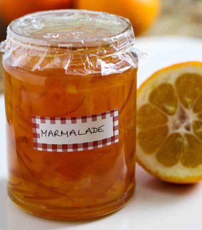 Section E: DOMESTIC CLASSES -E1 A Jar of marmalade  (any fruit )