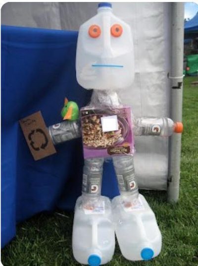 Section H: CHILDRENS CLASSES -H33 (ages 12-16) A monster made from recycled material